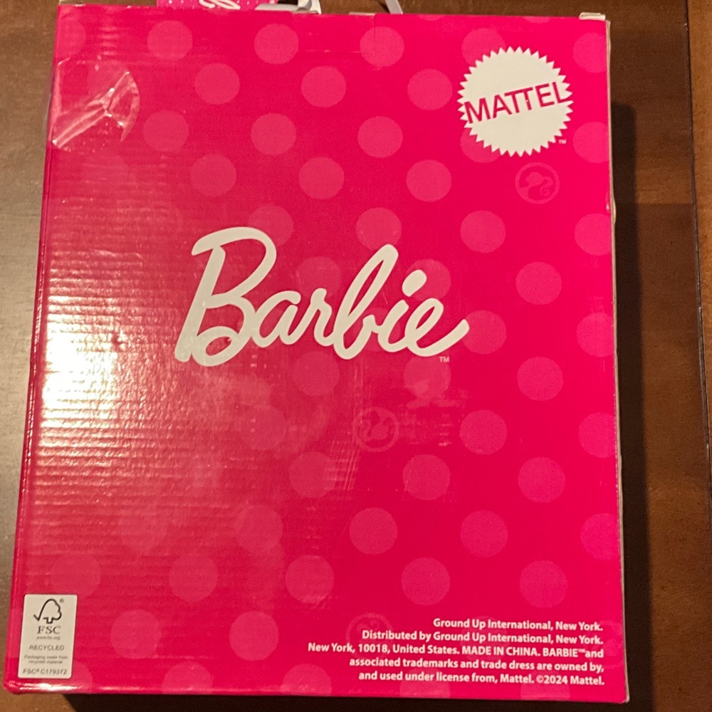 Mattel Barbie Pink Sandals, NWT - Picture 2 of 2